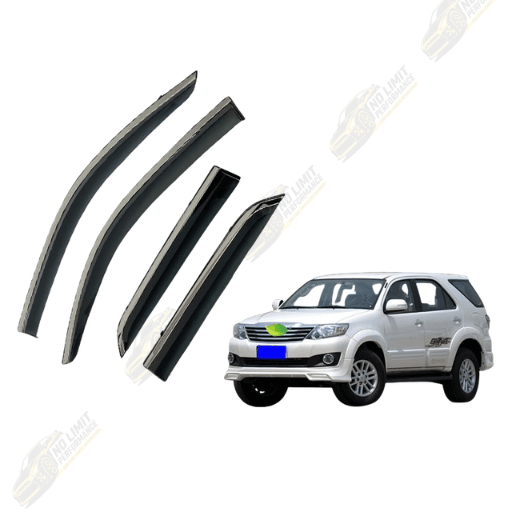 Injection Window Deflectors – Toyota Fortuner (1)