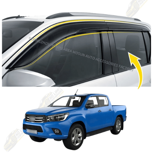 Injection Window Deflectors – Toyota Revo