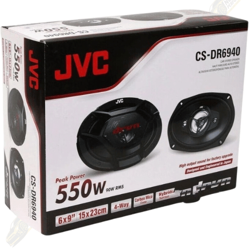 JVC CS-DR6940 6x9 4-Way Coaxial Speakers 550W
