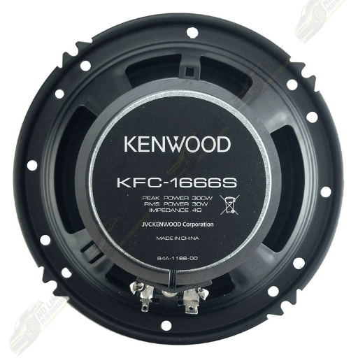 Kenwood KFC-S1666 Stage Sound 16cm 2-Way Flush Mount Speakers