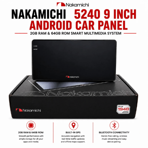 Nakamichi NAM5240 Series Android Multimedia Receiver