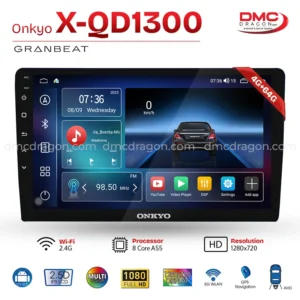 Onkyo X-QD1300 Granbeat 8-Core Android Multimedia Receiver (4GB64GB)